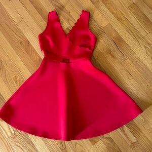 Cute Red Dress - size small,
